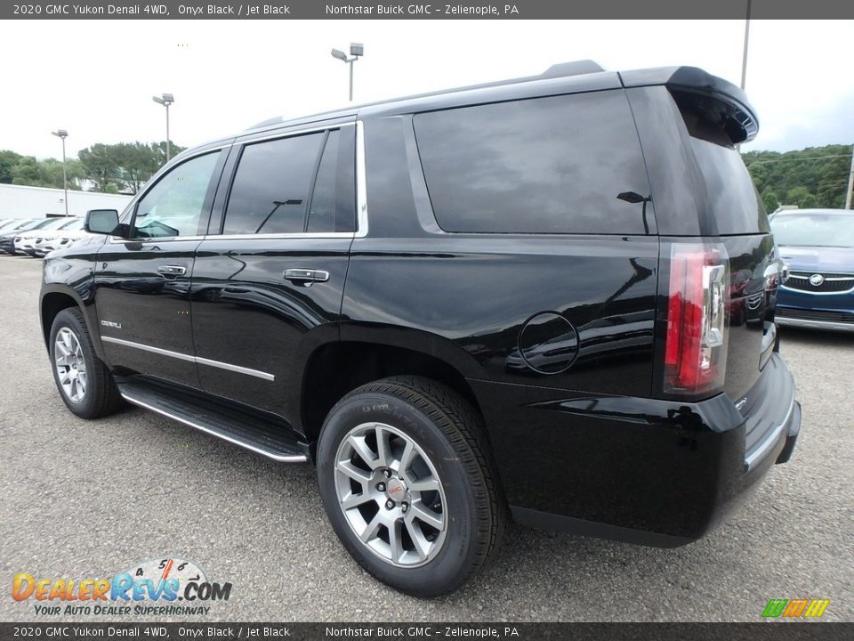 2020 GMC Yukon Denali 4WD Onyx Black / Jet Black Photo #9