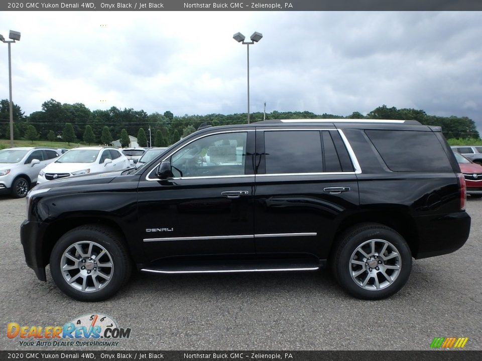 2020 GMC Yukon Denali 4WD Onyx Black / Jet Black Photo #10