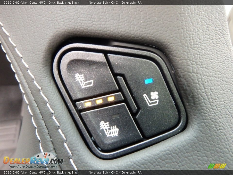 2020 GMC Yukon Denali 4WD Onyx Black / Jet Black Photo #18