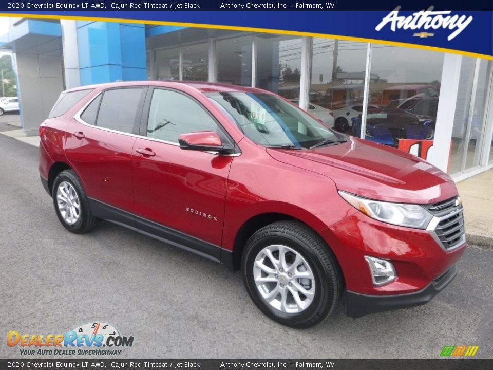 2020 Chevrolet Equinox LT AWD Cajun Red Tintcoat / Jet Black Photo #1