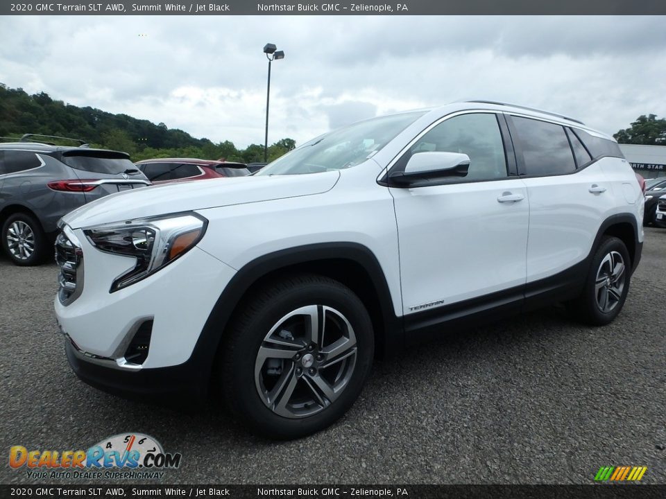 2020 GMC Terrain SLT AWD Summit White / Jet Black Photo #1