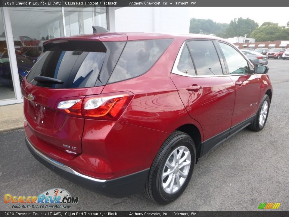 2020 Chevrolet Equinox LT AWD Cajun Red Tintcoat / Jet Black Photo #4