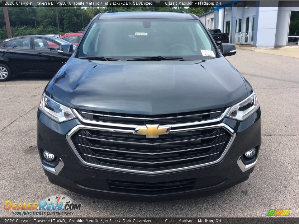 2020 Chevrolet Traverse LT AWD Graphite Metallic / Jet Black/­Dark Galvanized Photo #4