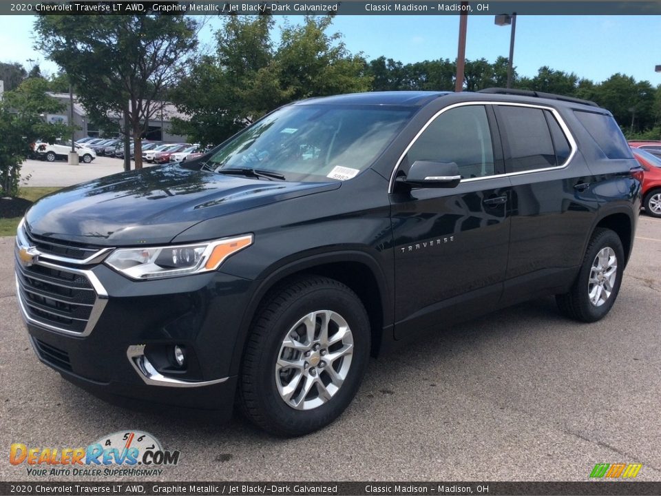 2020 Chevrolet Traverse LT AWD Graphite Metallic / Jet Black/­Dark Galvanized Photo #5