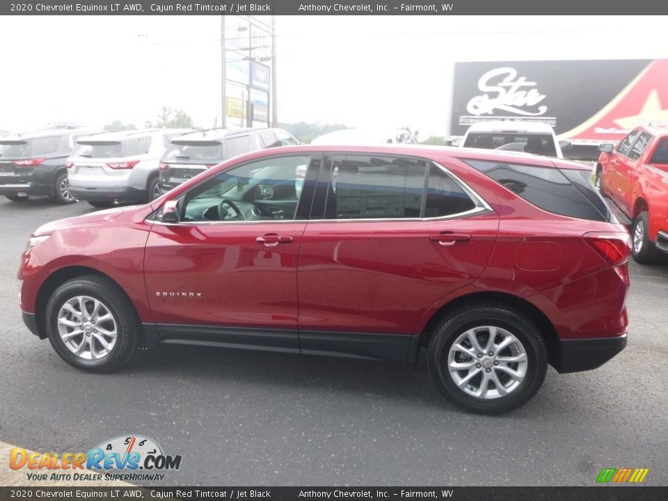 2020 Chevrolet Equinox LT AWD Cajun Red Tintcoat / Jet Black Photo #7