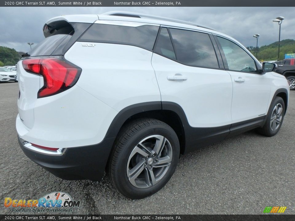 2020 GMC Terrain SLT AWD Summit White / Jet Black Photo #5