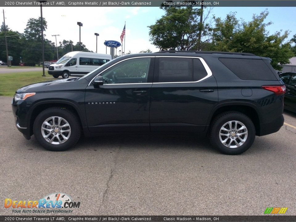 2020 Chevrolet Traverse LT AWD Graphite Metallic / Jet Black/­Dark Galvanized Photo #6