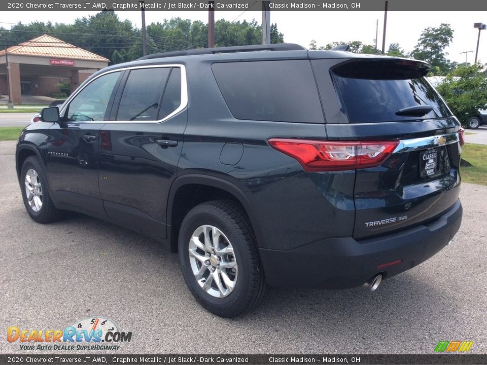 2020 Chevrolet Traverse LT AWD Graphite Metallic / Jet Black/­Dark Galvanized Photo #7