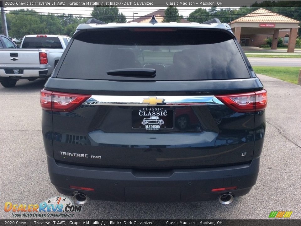 2020 Chevrolet Traverse LT AWD Graphite Metallic / Jet Black/­Dark Galvanized Photo #8