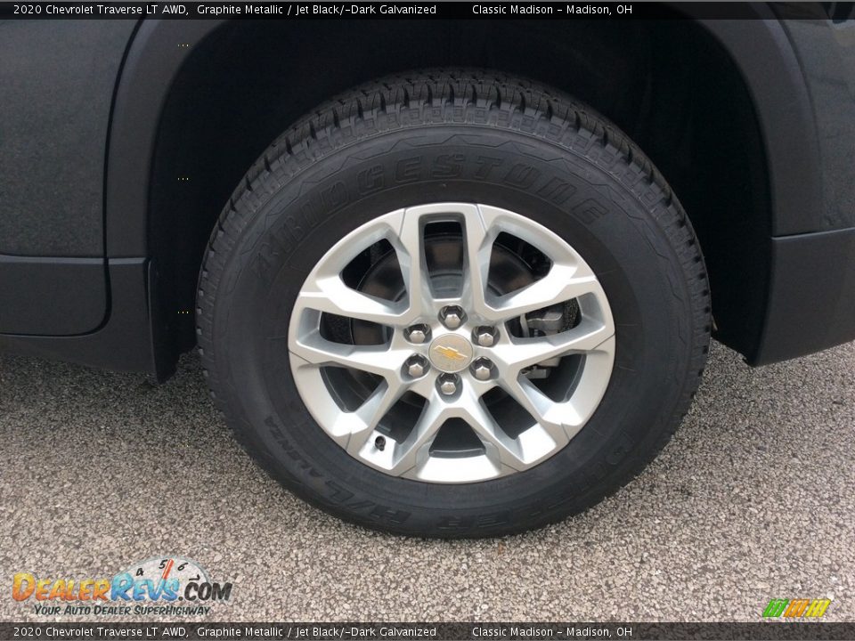 2020 Chevrolet Traverse LT AWD Graphite Metallic / Jet Black/­Dark Galvanized Photo #9