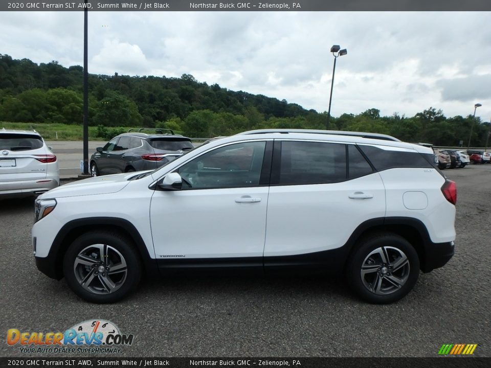 2020 GMC Terrain SLT AWD Summit White / Jet Black Photo #9