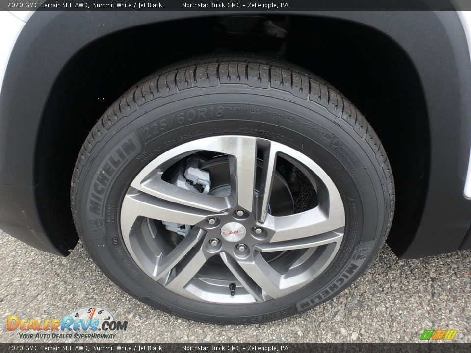 2020 GMC Terrain SLT AWD Summit White / Jet Black Photo #10