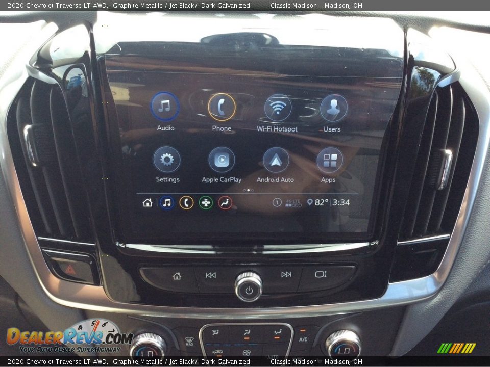 2020 Chevrolet Traverse LT AWD Graphite Metallic / Jet Black/­Dark Galvanized Photo #15