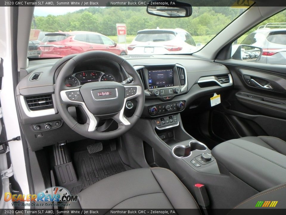 2020 GMC Terrain SLT AWD Summit White / Jet Black Photo #14