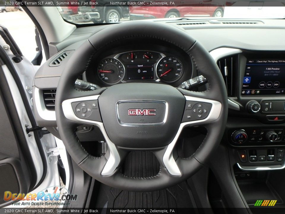 2020 GMC Terrain SLT AWD Summit White / Jet Black Photo #17