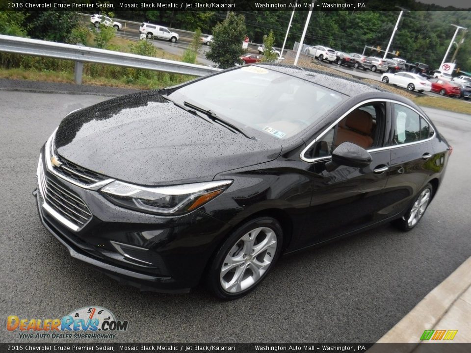 2016 Chevrolet Cruze Premier Sedan Mosaic Black Metallic / Jet Black/Kalahari Photo #6