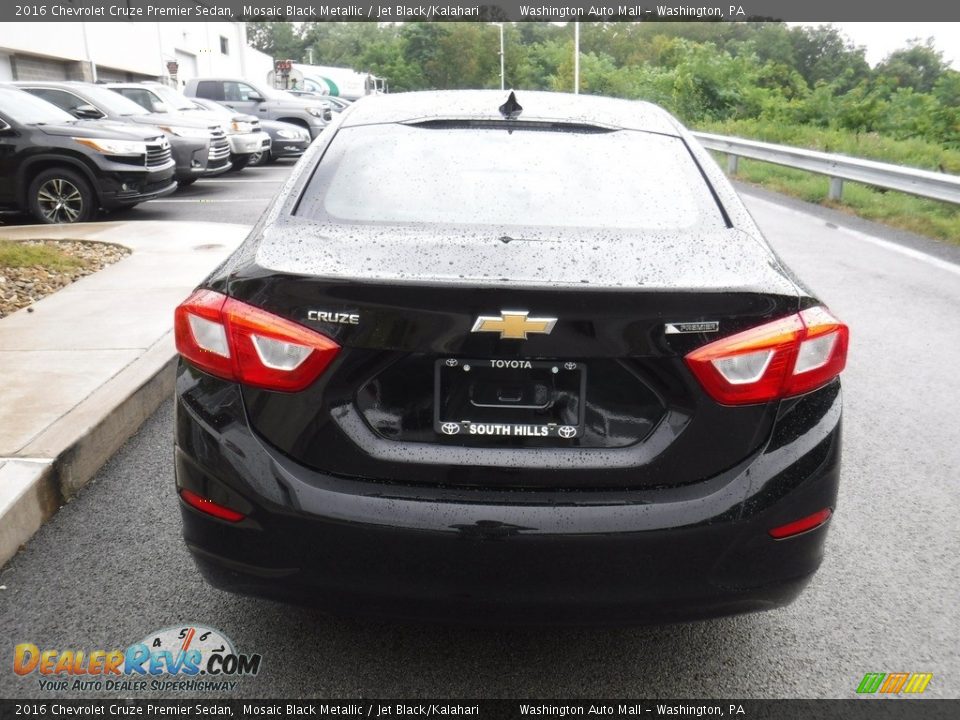 2016 Chevrolet Cruze Premier Sedan Mosaic Black Metallic / Jet Black/Kalahari Photo #9