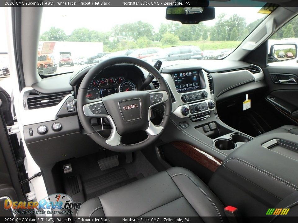 Jet Black Interior - 2020 GMC Yukon SLT 4WD Photo #15