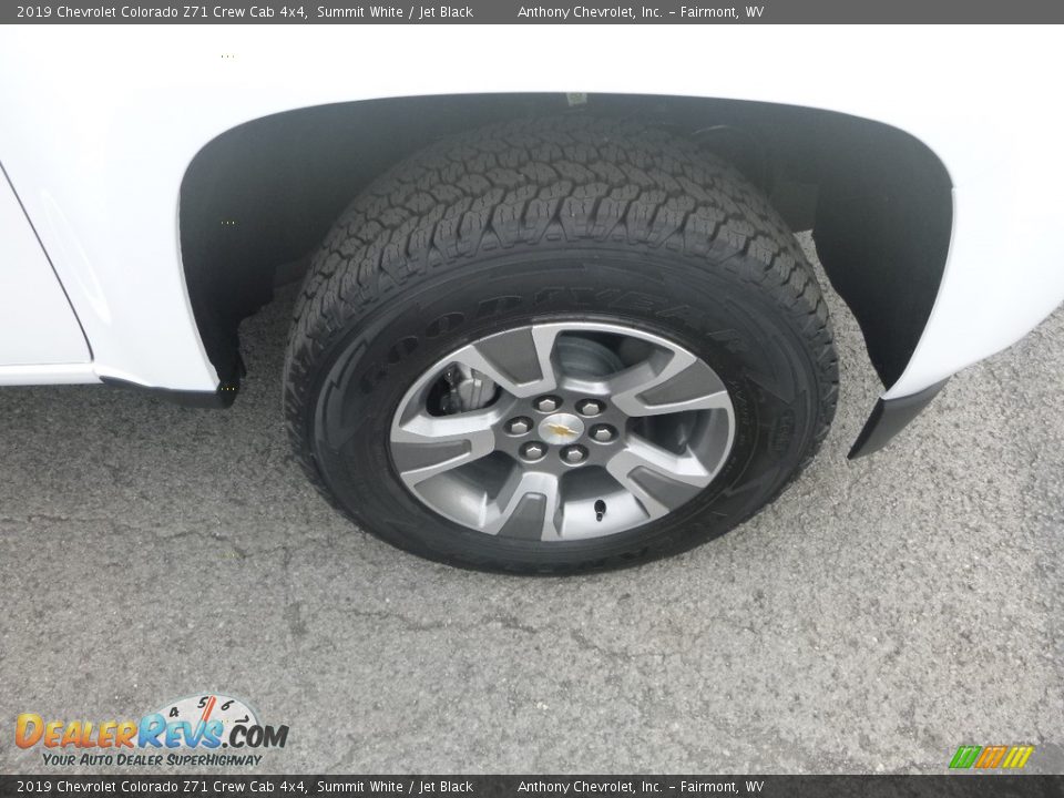 2019 Chevrolet Colorado Z71 Crew Cab 4x4 Summit White / Jet Black Photo #2
