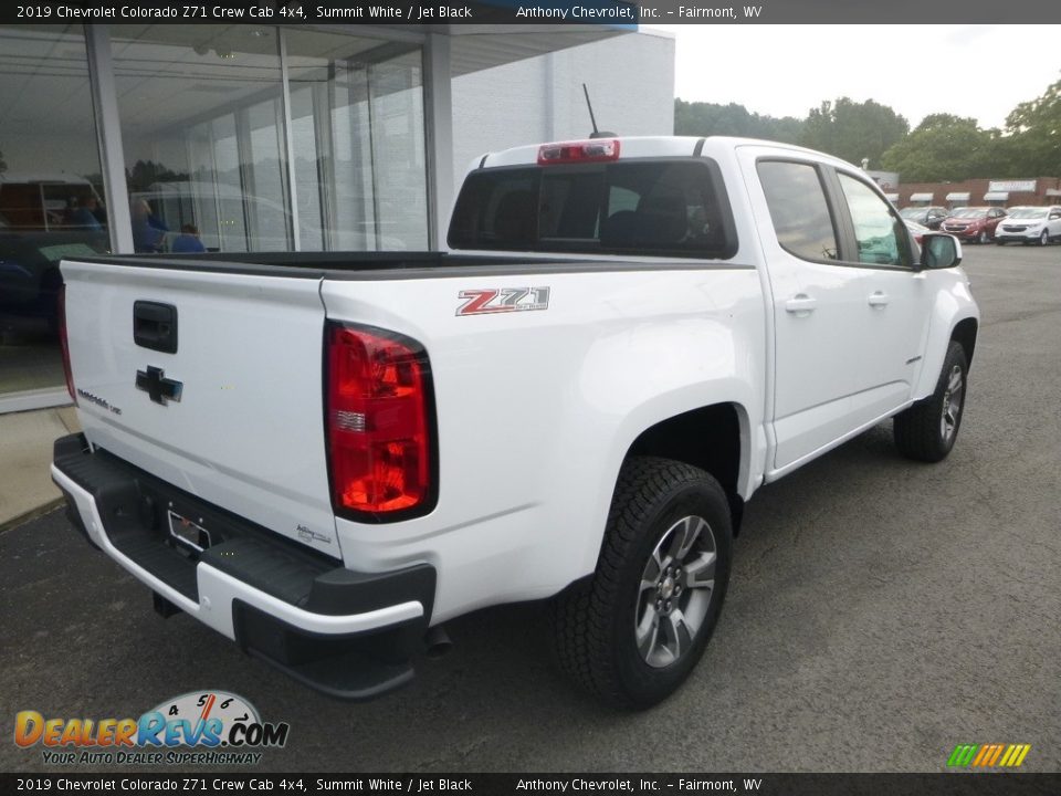 2019 Chevrolet Colorado Z71 Crew Cab 4x4 Summit White / Jet Black Photo #4