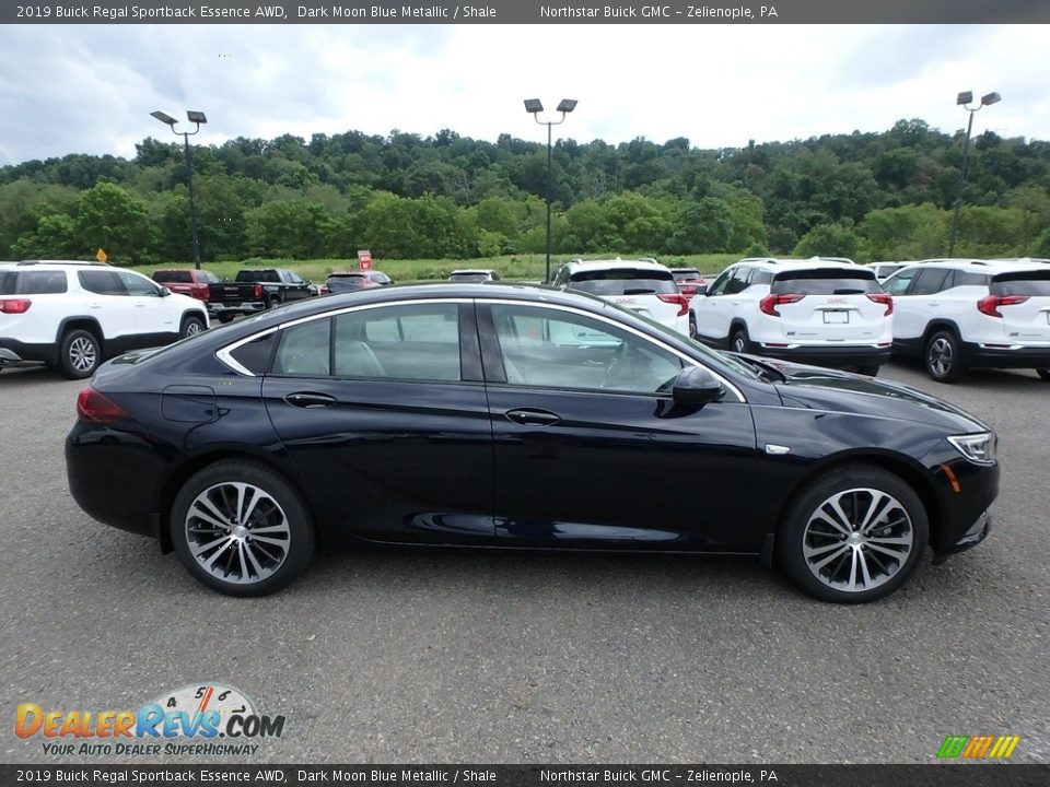 Dark Moon Blue Metallic 2019 Buick Regal Sportback Essence AWD Photo #4