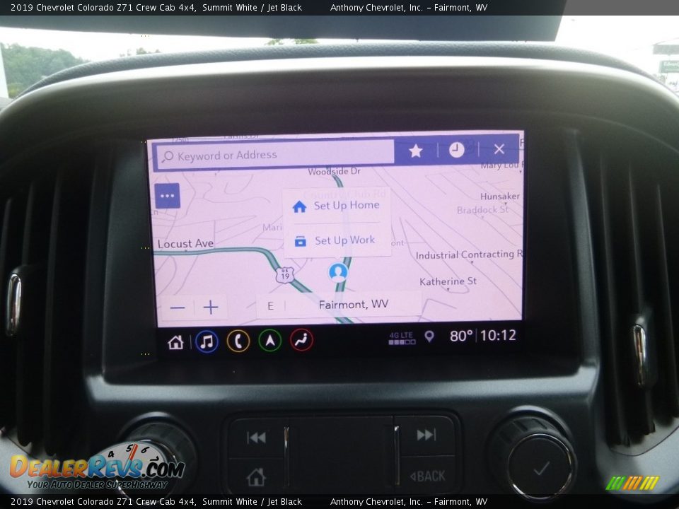 2019 Chevrolet Colorado Z71 Crew Cab 4x4 Summit White / Jet Black Photo #17