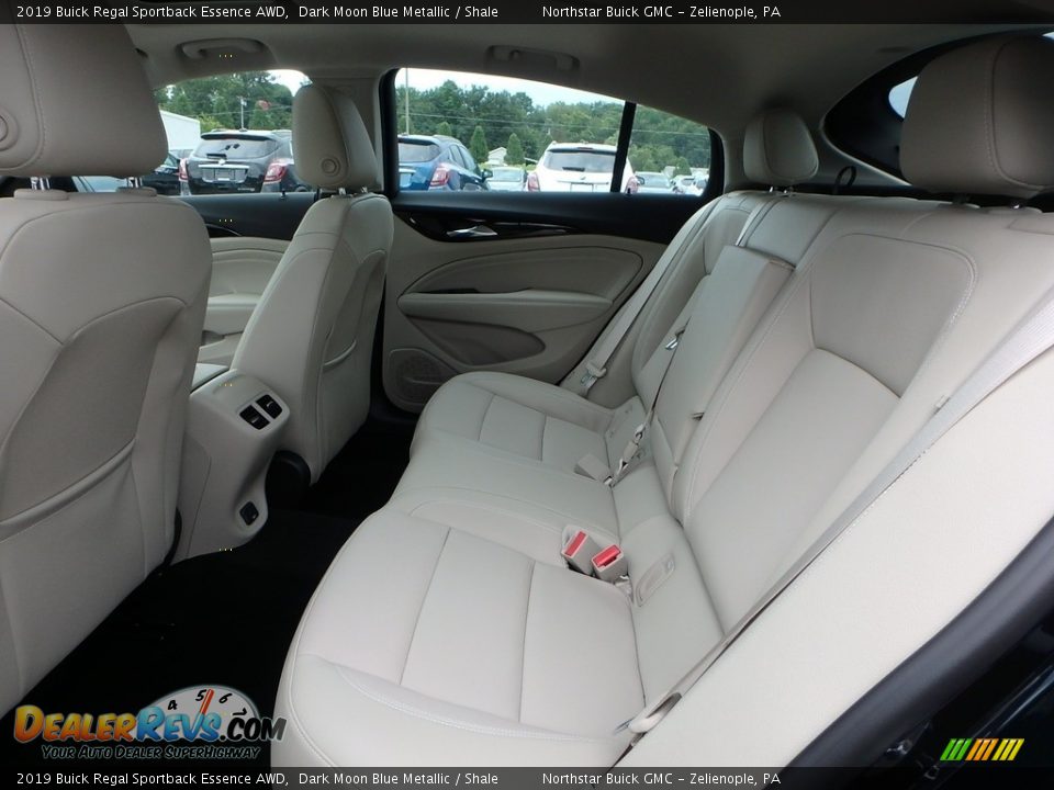 Rear Seat of 2019 Buick Regal Sportback Essence AWD Photo #13