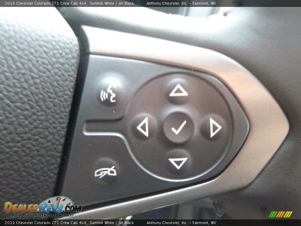 2019 Chevrolet Colorado Z71 Crew Cab 4x4 Summit White / Jet Black Photo #19