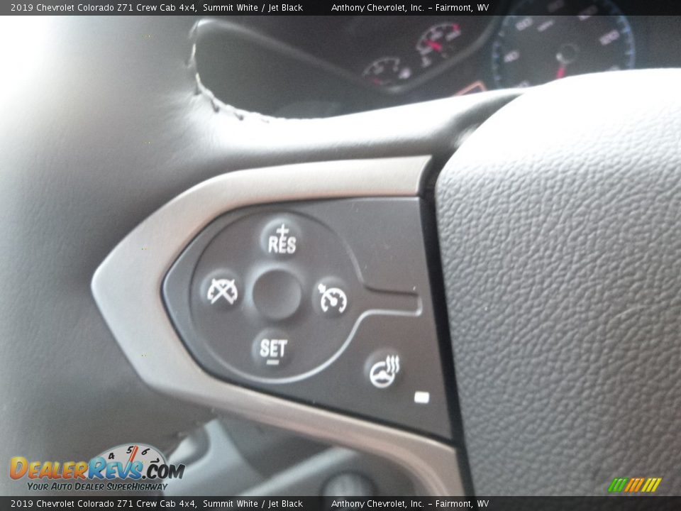 2019 Chevrolet Colorado Z71 Crew Cab 4x4 Summit White / Jet Black Photo #20