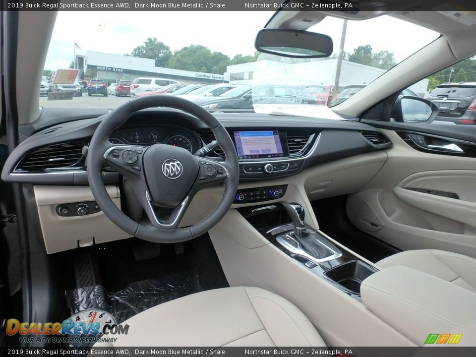 Shale Interior - 2019 Buick Regal Sportback Essence AWD Photo #14