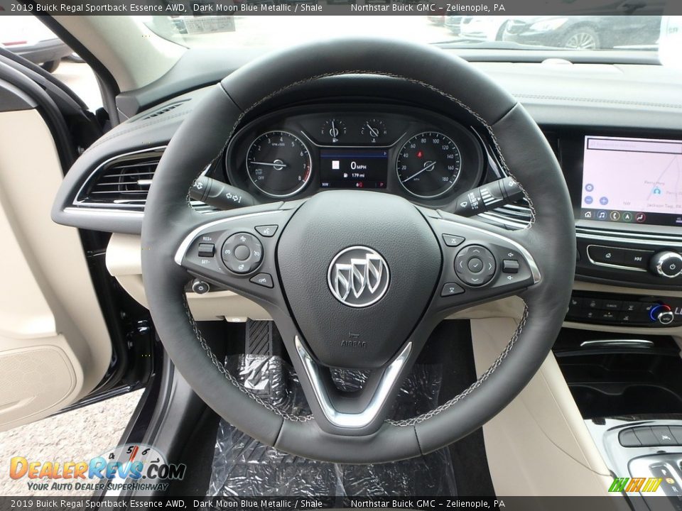2019 Buick Regal Sportback Essence AWD Steering Wheel Photo #16