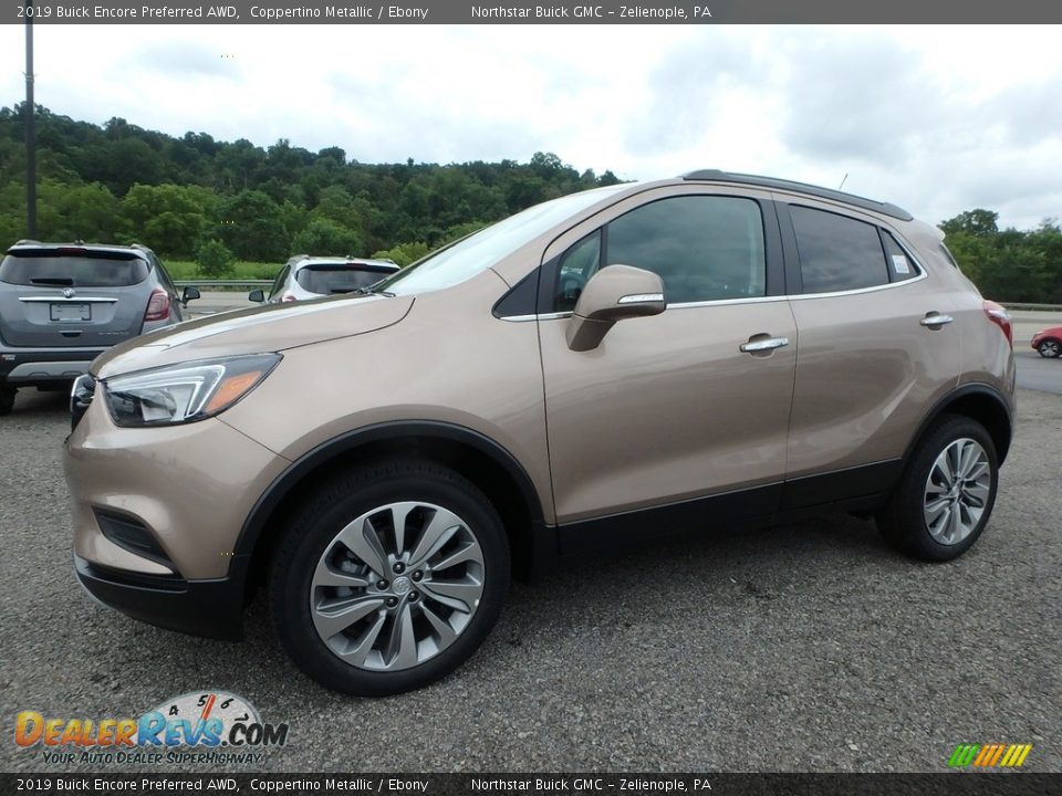 Front 3/4 View of 2019 Buick Encore Preferred AWD Photo #1