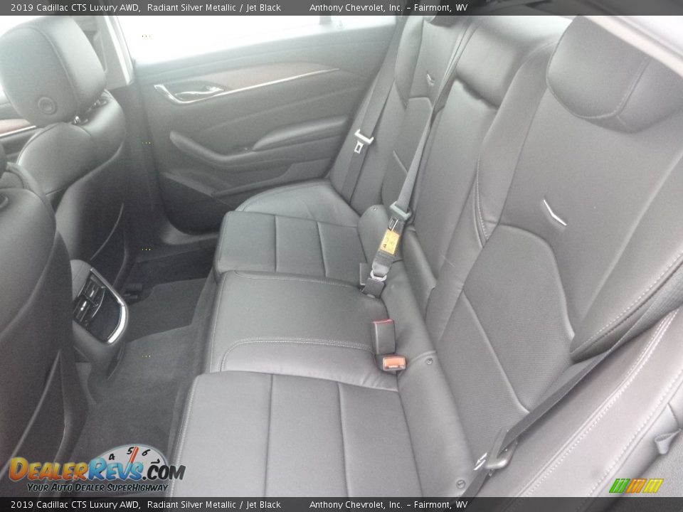 2019 Cadillac CTS Luxury AWD Radiant Silver Metallic / Jet Black Photo #8