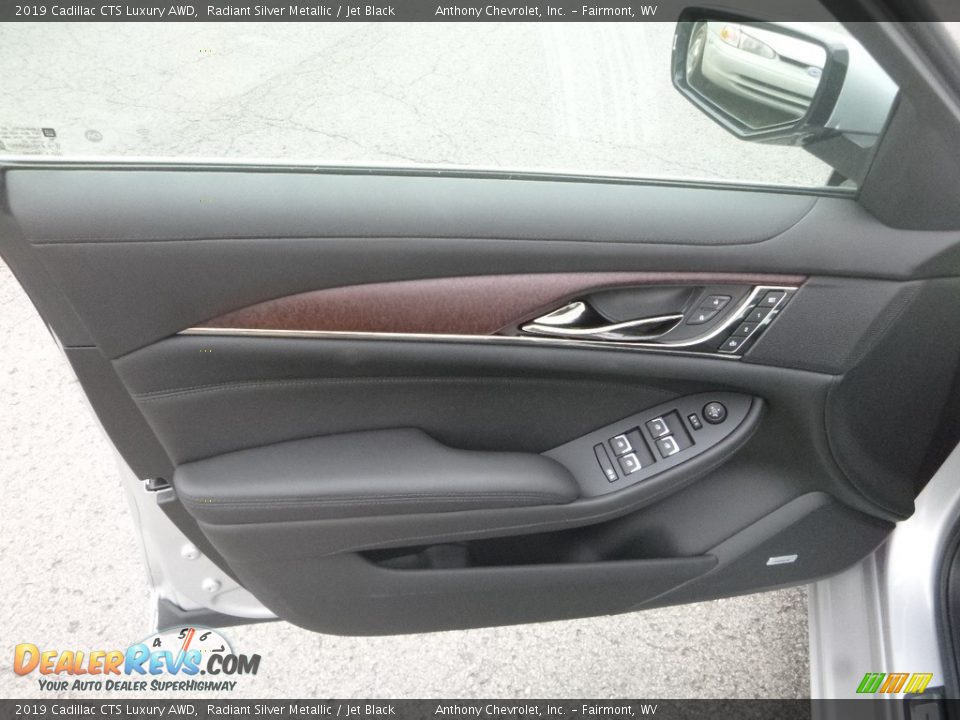 2019 Cadillac CTS Luxury AWD Radiant Silver Metallic / Jet Black Photo #13