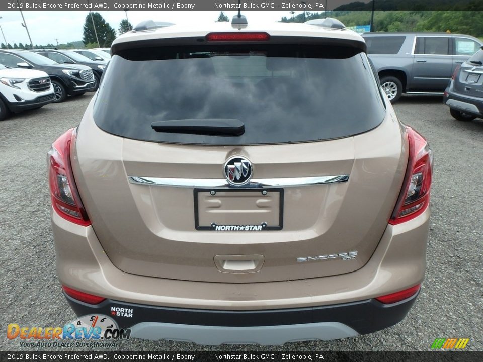 2019 Buick Encore Preferred AWD Coppertino Metallic / Ebony Photo #6