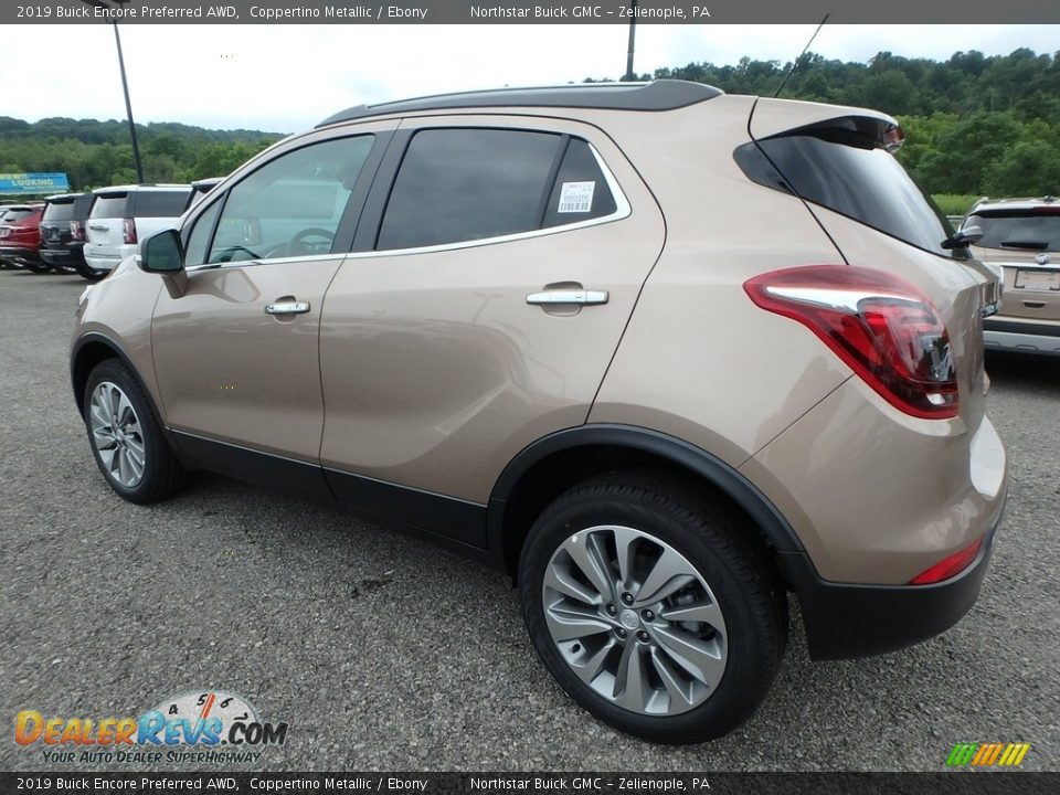 2019 Buick Encore Preferred AWD Coppertino Metallic / Ebony Photo #8