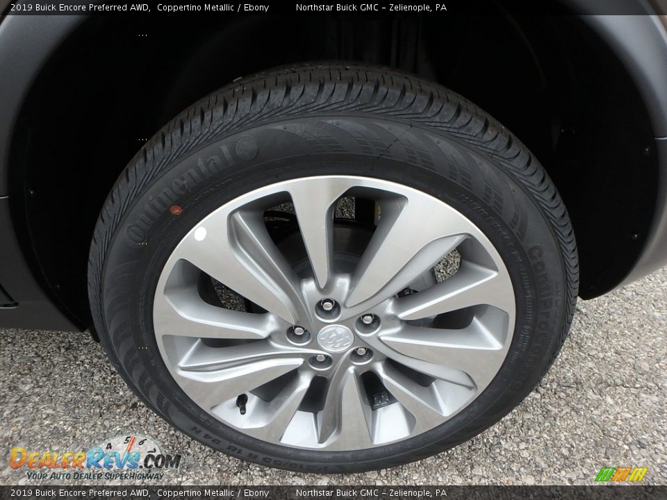 2019 Buick Encore Preferred AWD Coppertino Metallic / Ebony Photo #10