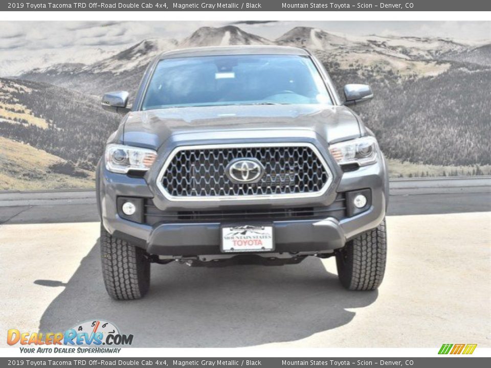 2019 Toyota Tacoma TRD Off-Road Double Cab 4x4 Magnetic Gray Metallic / Black Photo #2