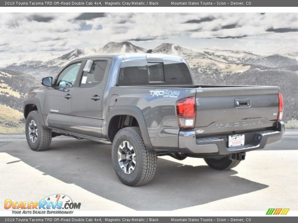 2019 Toyota Tacoma TRD Off-Road Double Cab 4x4 Magnetic Gray Metallic / Black Photo #3