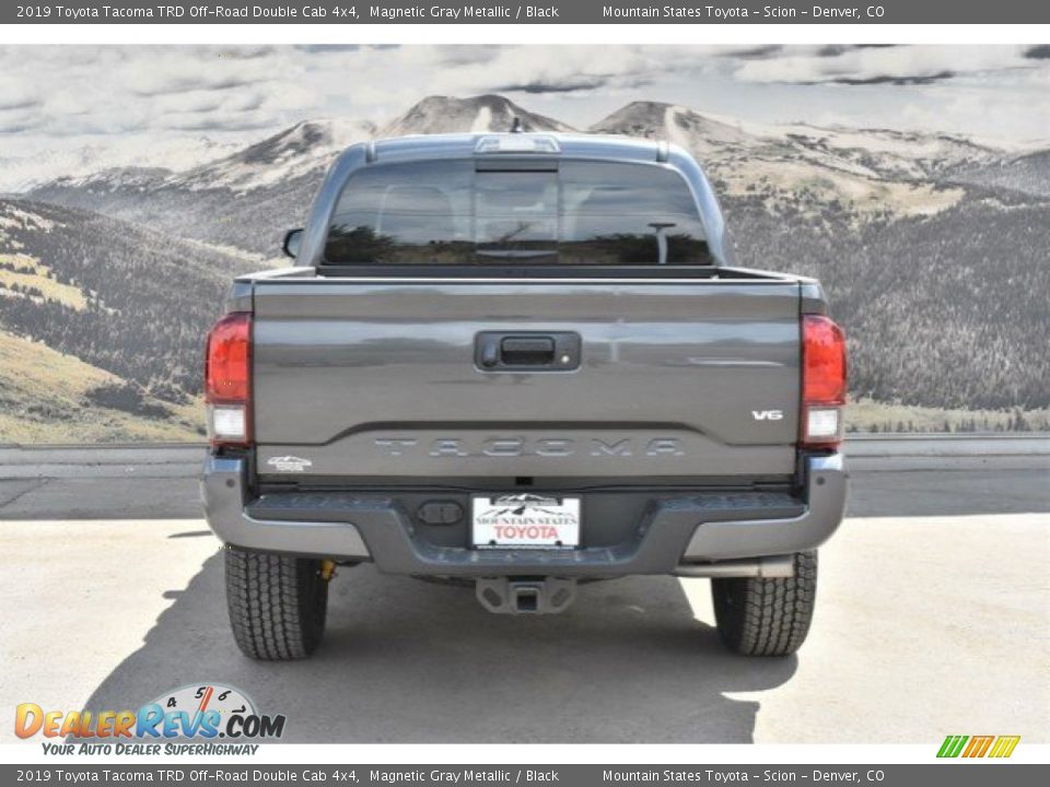 2019 Toyota Tacoma TRD Off-Road Double Cab 4x4 Magnetic Gray Metallic / Black Photo #4