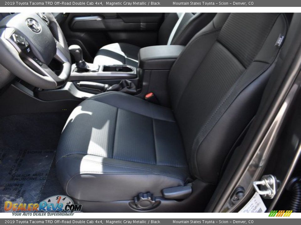 2019 Toyota Tacoma TRD Off-Road Double Cab 4x4 Magnetic Gray Metallic / Black Photo #6