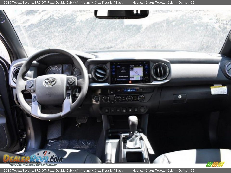 2019 Toyota Tacoma TRD Off-Road Double Cab 4x4 Magnetic Gray Metallic / Black Photo #7