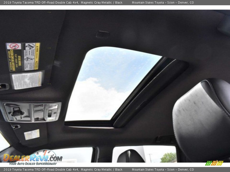 2019 Toyota Tacoma TRD Off-Road Double Cab 4x4 Magnetic Gray Metallic / Black Photo #8