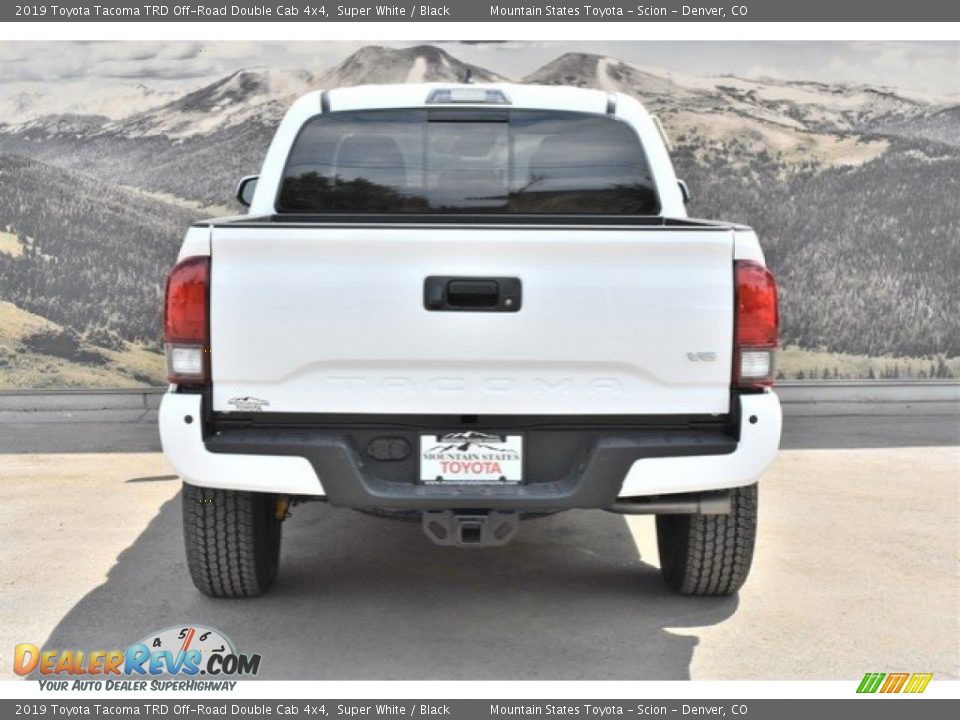2019 Toyota Tacoma TRD Off-Road Double Cab 4x4 Super White / Black Photo #4