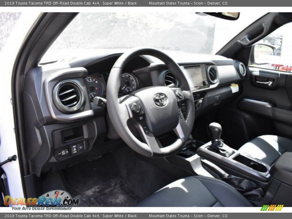 2019 Toyota Tacoma TRD Off-Road Double Cab 4x4 Super White / Black Photo #5