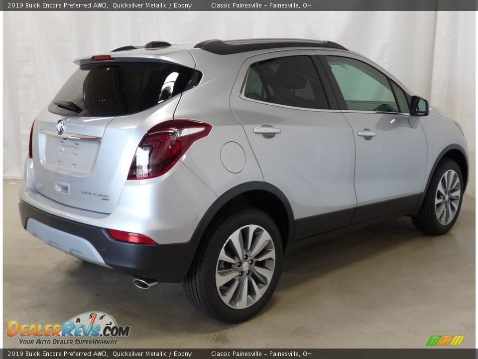 2019 Buick Encore Preferred AWD Quicksilver Metallic / Ebony Photo #2