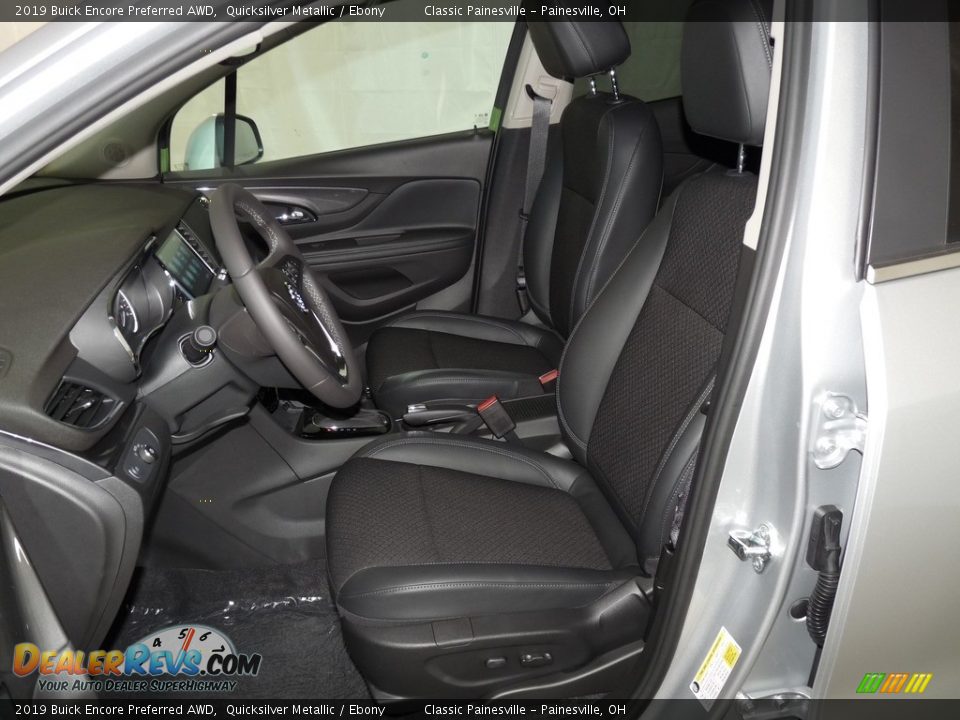 2019 Buick Encore Preferred AWD Quicksilver Metallic / Ebony Photo #6