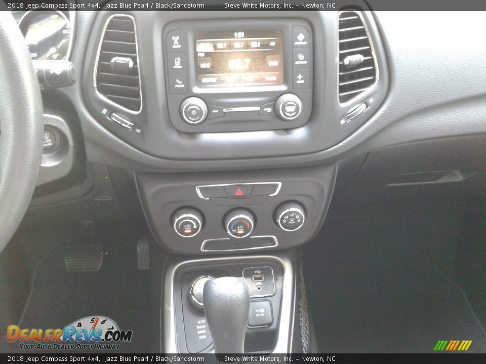 2018 Jeep Compass Sport 4x4 Jazz Blue Pearl / Black/Sandstorm Photo #19