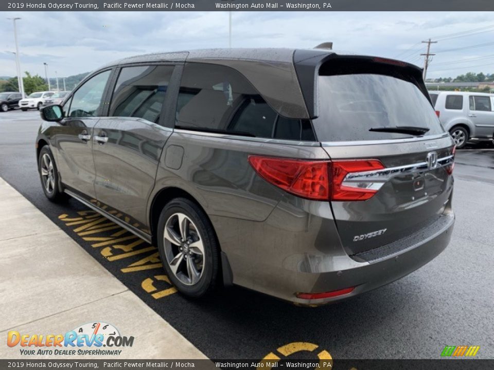 2019 Honda Odyssey Touring Pacific Pewter Metallic / Mocha Photo #5
