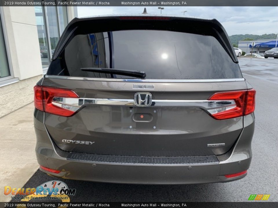 2019 Honda Odyssey Touring Pacific Pewter Metallic / Mocha Photo #6